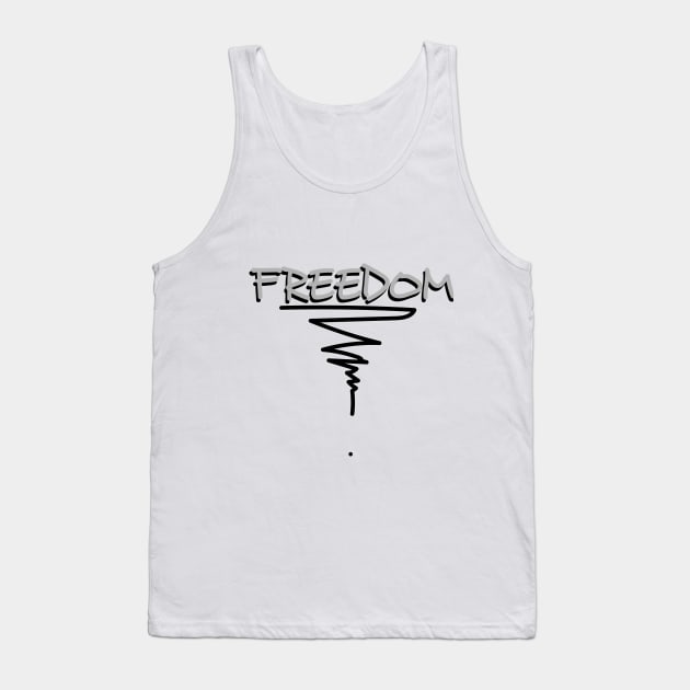 freedom Tank Top by peyek saputra